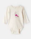 Baby Girl-Dog Long-Sleeve Graphic Bodysuit